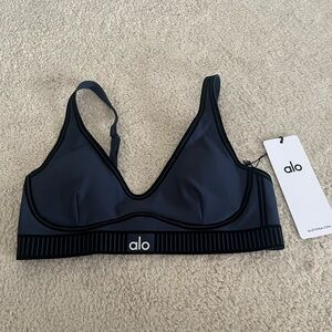 ALO Yoga Navy Airlift Bra